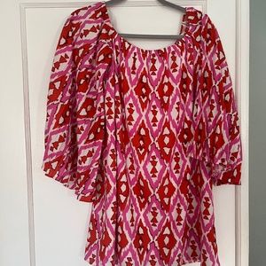 Off the shoulder above knee dress